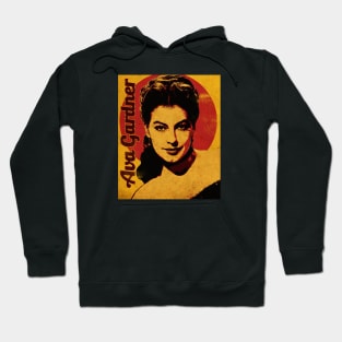 Vintage Cinema Ava Gardner Hoodie